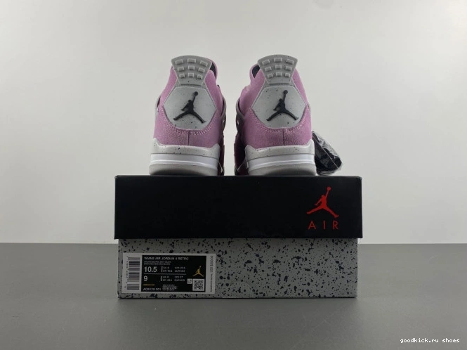 WMNS AQ9129-501 Air 4 Jordan Orchid 0702